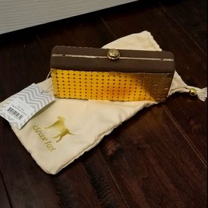 Duex Lux NWT mini clutch with chain